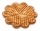 Placas intercambiáveis para waffles em forma de coração grande da Neumärker para Thermocook®