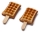 Waffle de creme Neumärker no palito placas intercambiáveis para Thermocook®