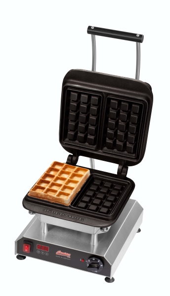 Neumärker gaufrier Thermocook® avec plaques interchangeables pour gaufres de Bruxelles (fonte avec revêtement anti-adhésif)