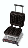 Neumärker gaufrier Thermocook® avec plaques interchangeables pour gaufres de Bruxelles (fonte avec revêtement anti-adhésif)