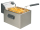 Friteuse électrique 1x 5 litres