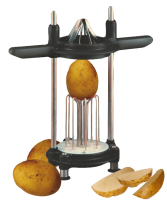 Orangen- und Kartoffelteiler