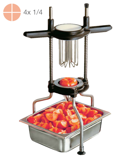 Coupeuse de tomates en quartiers