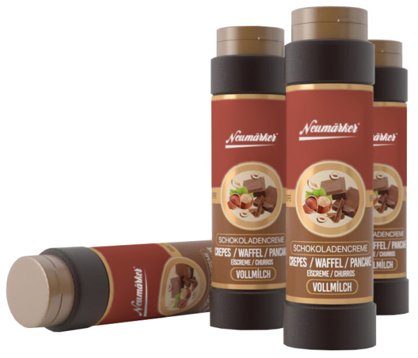 Salsa de cobertura de leche entera