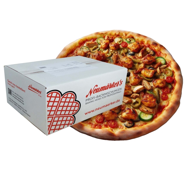 Neumärker Pizza-Ready-Mix | confezione da 10 kg (10x 1 kg)