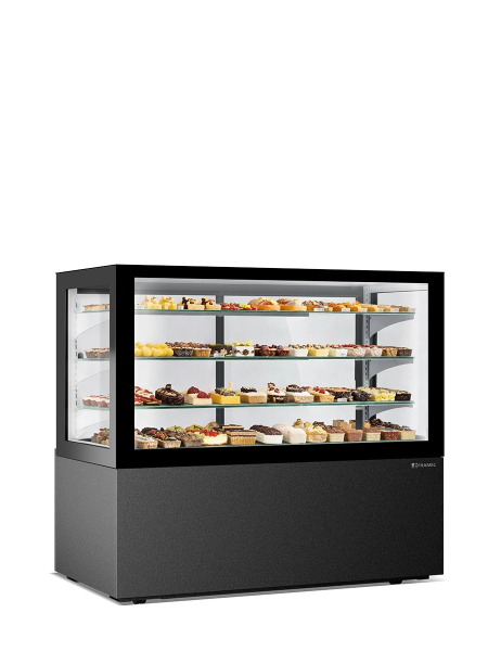 MONDIAL Panorama Kühlvitrine AMALFI 130 P Black