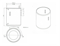 Carapine Anti Rotation Ø 200 mm - height 250 mm