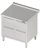 Drawer cabinet 2x2 drawers 840x600x850 AFK