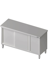 Work cabinet with sliding doors 1500x700x850 RX