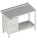 Tavolo da lavoro con ripiano intermedio 2200x700x850 2xcassetti LX