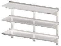 Estante de pared triple rieles de pared 600x300x930