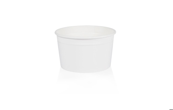 Copos de papel branco W200 GE-20 200 ml Ø 85 mm