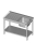Lavello con ripiano intermedio 1600x600x850 1xlavello RX AFK