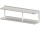 Prateleira de parede com 2 cantoneiras 1100x300x390