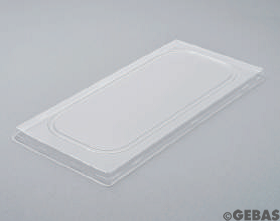 IJscontainer plat deksel 5 L 370x175x10 mm gemaakt van PVC