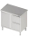 Armoire de travail avec porte battante 1500x600x850 2xtiroirs RX